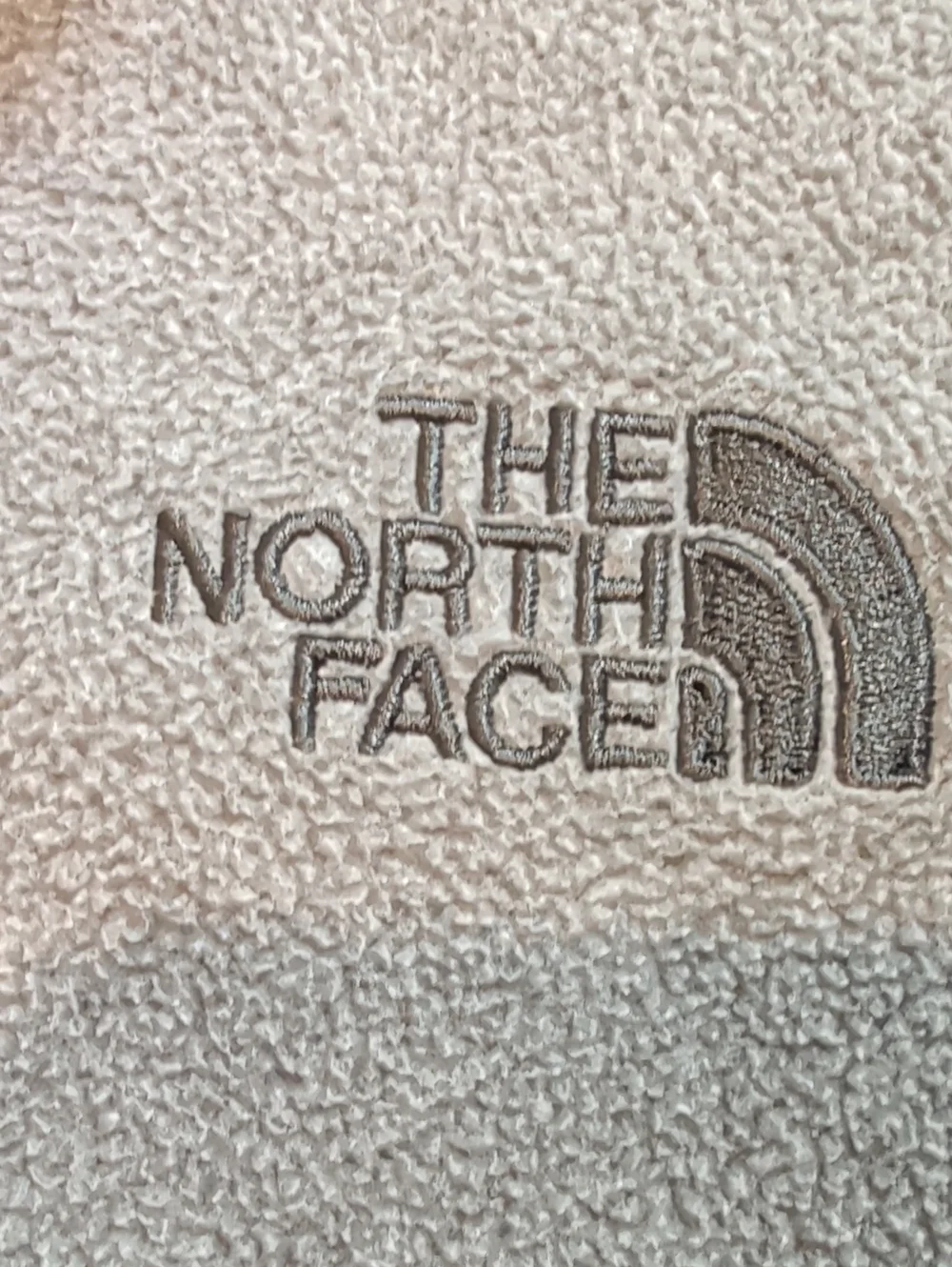 The North Face Light Gray Quarter-Zip Pullover